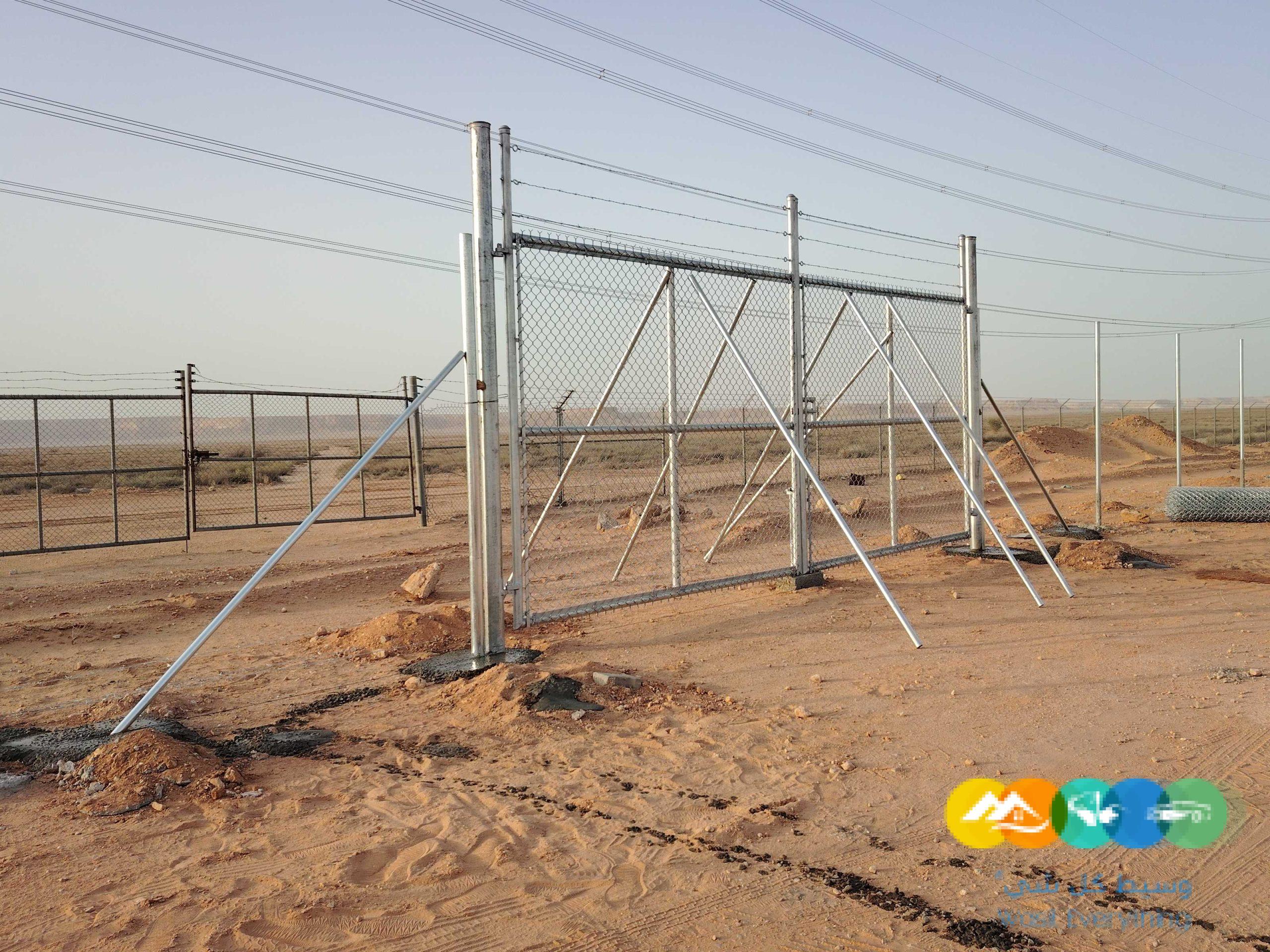 تركيب سياجات شبوك