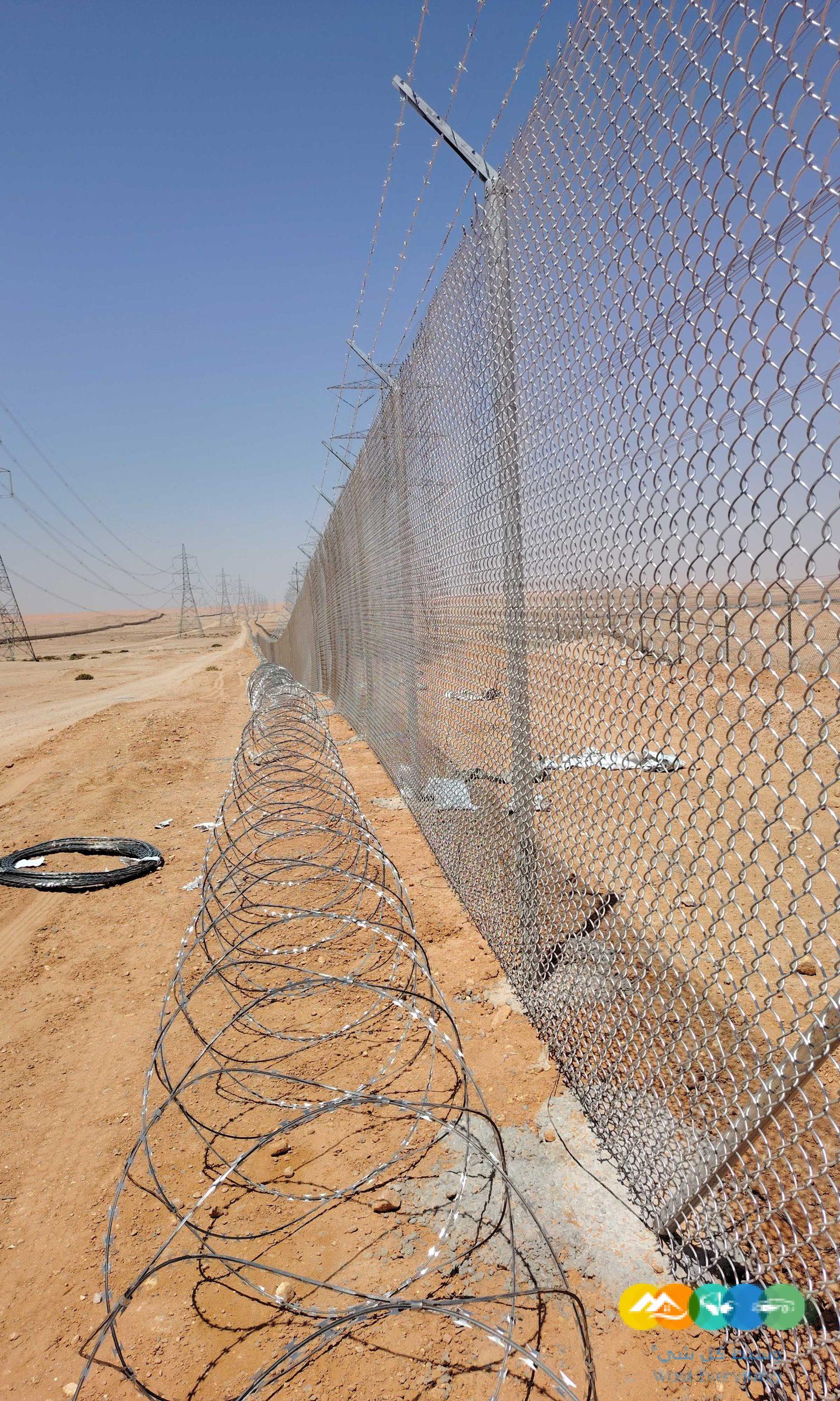 تركيب سياجات شبوك