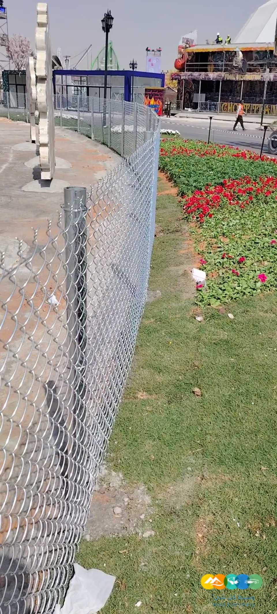 تسوير شبوك وسياج المزارع