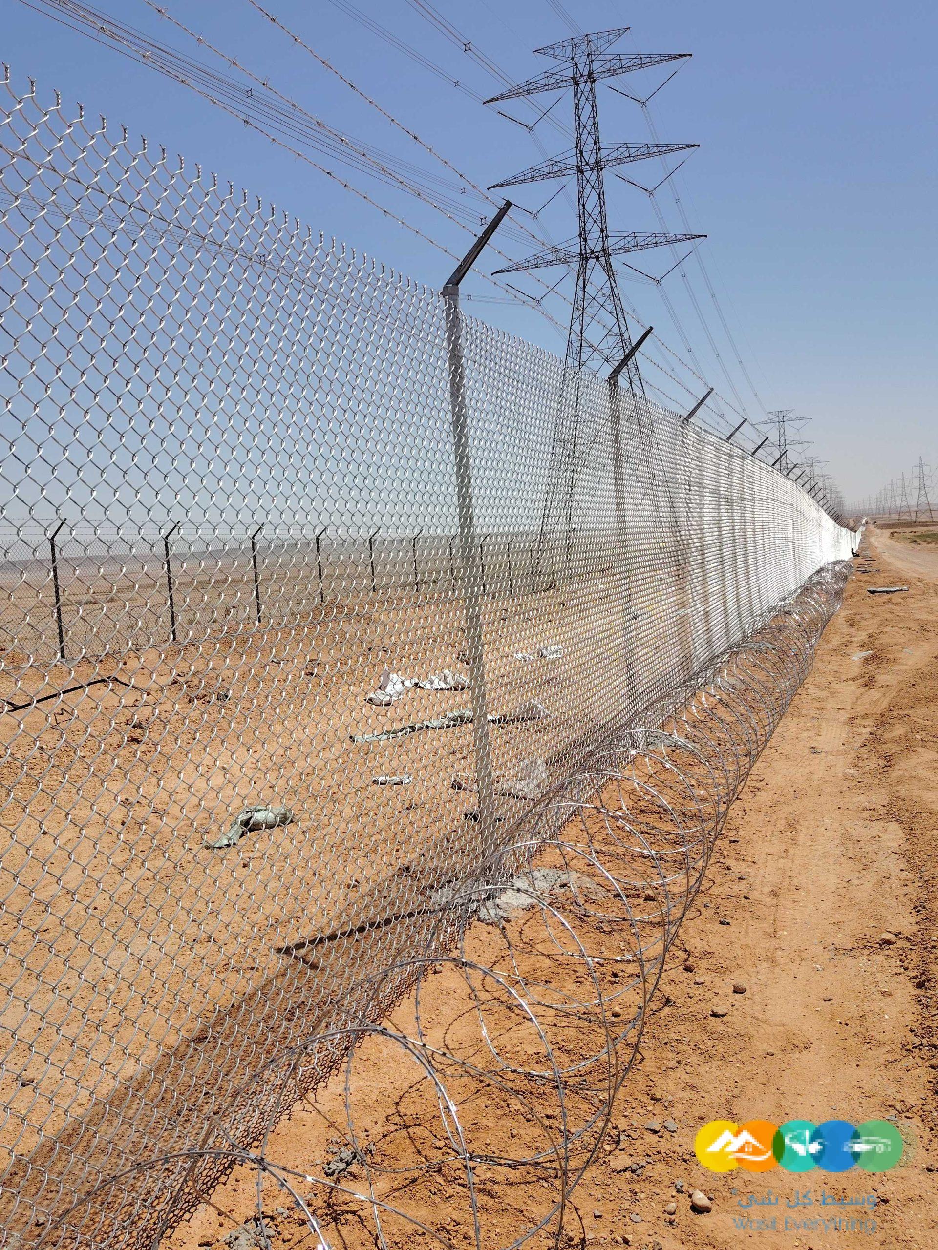 تركيب سياجات شبوك