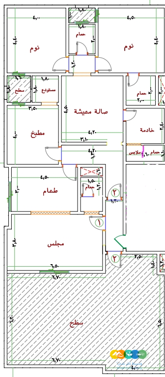 للبيع روف تمليك واستثمار بسعر مميز في جدة حي النزهة