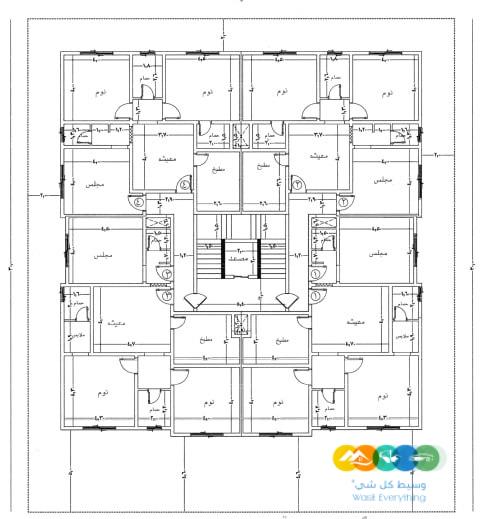 شقة تمليك للبيع حي النزهة