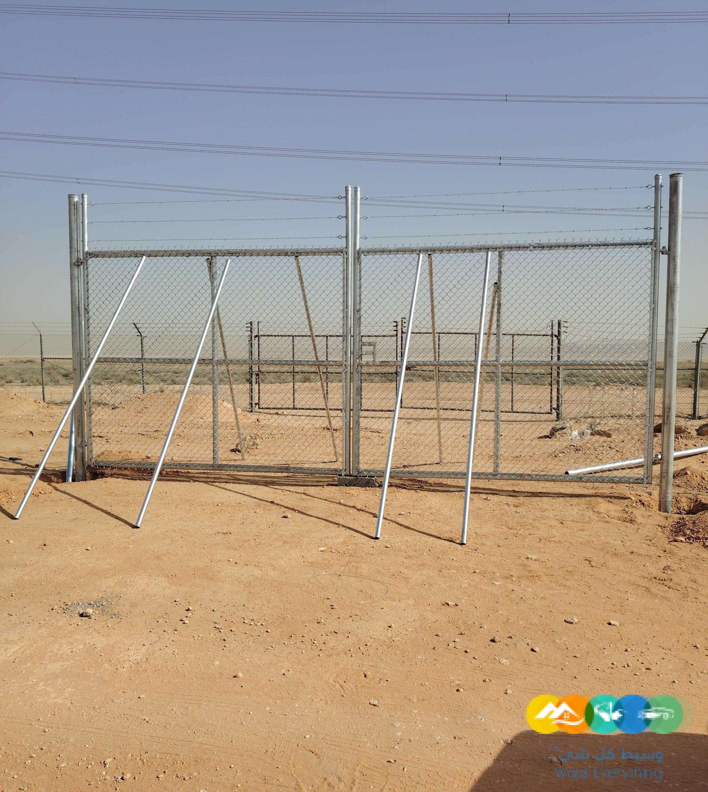 تركيب سياجات شبوك في أنحاء المملكة