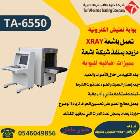 بوابة كشف المعادن والاسلحة والحقائب
