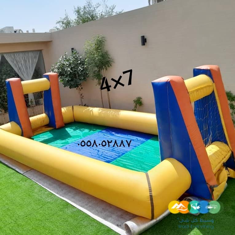 تاجير العاب هوائيه نطيطات زحاليق مائيه ملعب صابوني