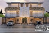 تشطيب واجهات فلل و تاون هاوس على الطراز السلماني
