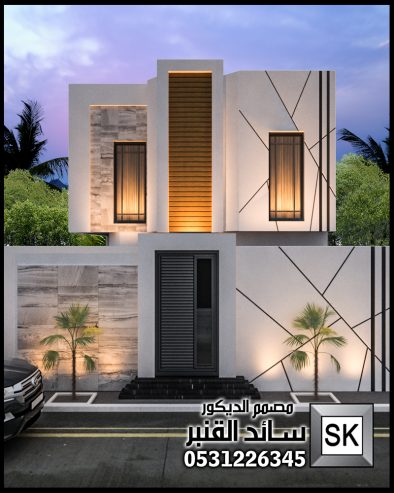 تشطيب و ترميم واجهات تاون هاوس و توين هاوس و دوبلكس