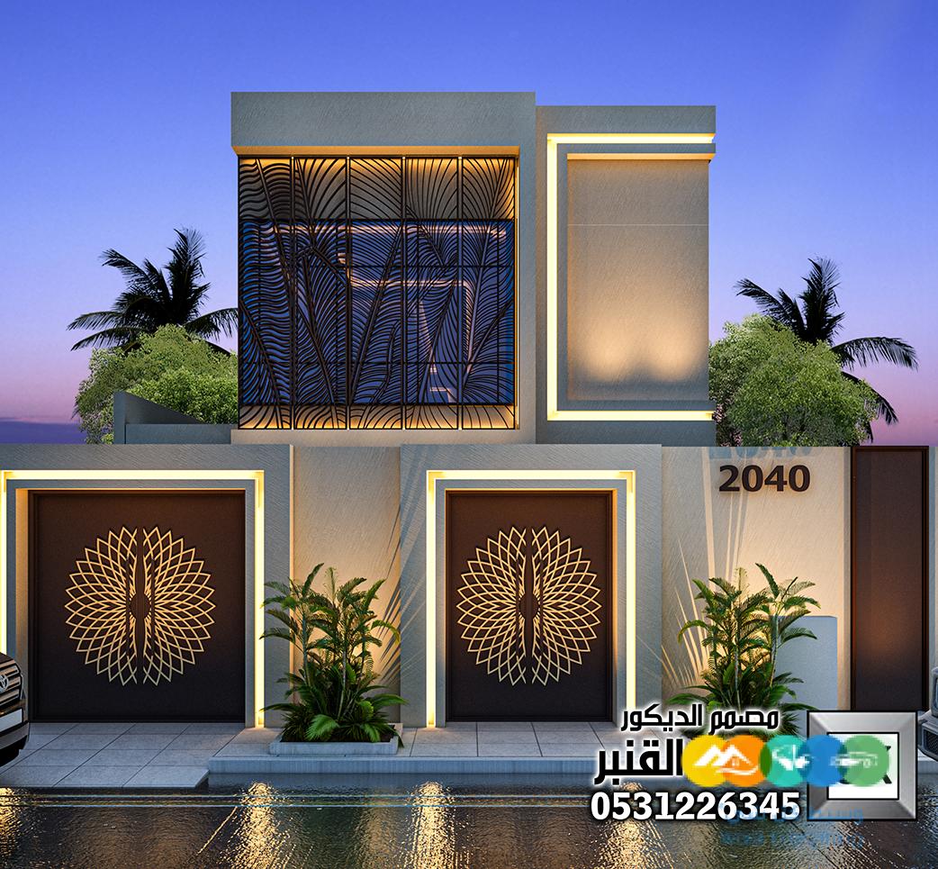 تصميم و تنفيذ أجمل الواجهات الخارجية الفخمة في جده