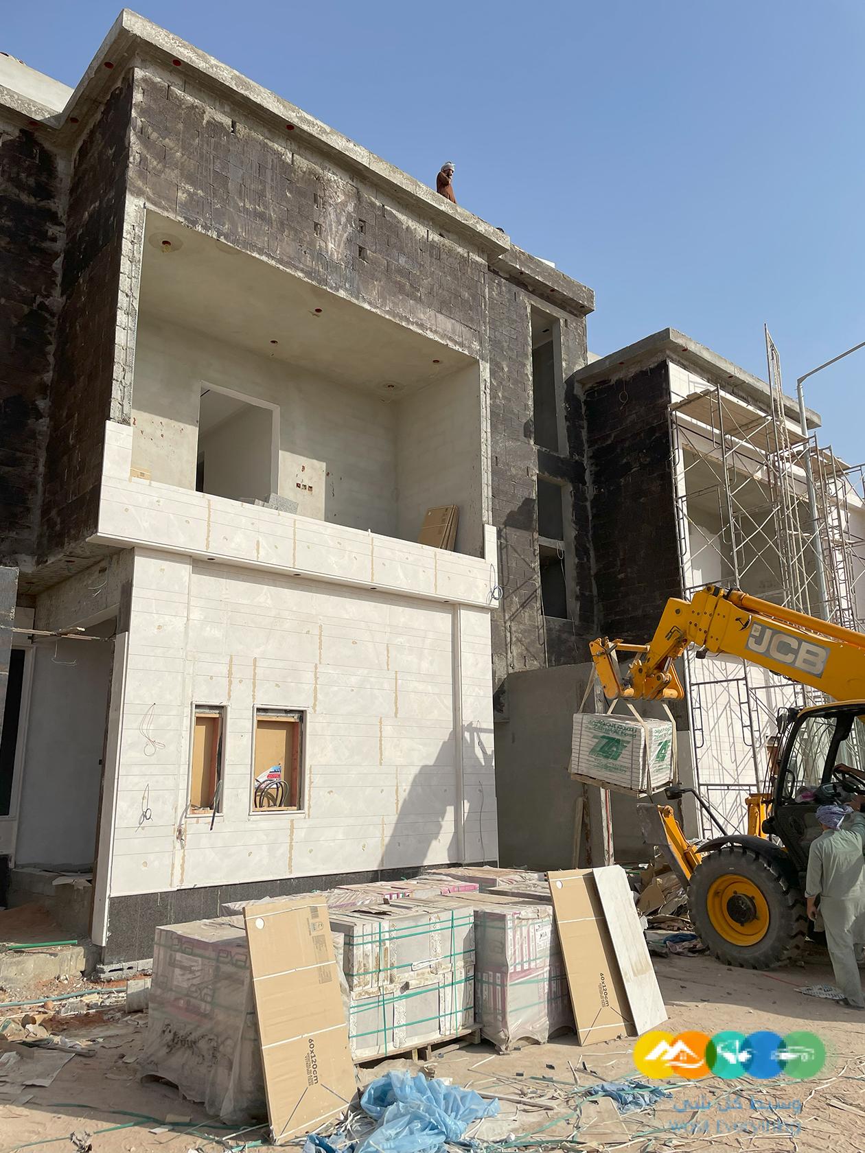 تشطيب واجهات حجر و رخام و بروفايل و كسر رخام في الرياض