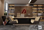 تصميم و تشطيب مكاتب محامات فخمة في الرياض