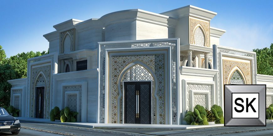تشطيب واجهات خارجية شامل تصميم مجاني