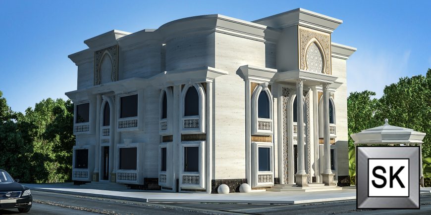 تشطيب واجهات خارجية شامل تصميم مجاني