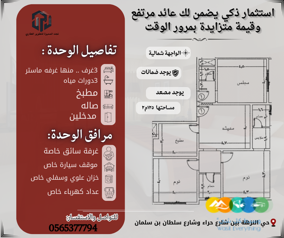 مشروع جديد تحت الإنشاء في موقع استراتيجي ✦