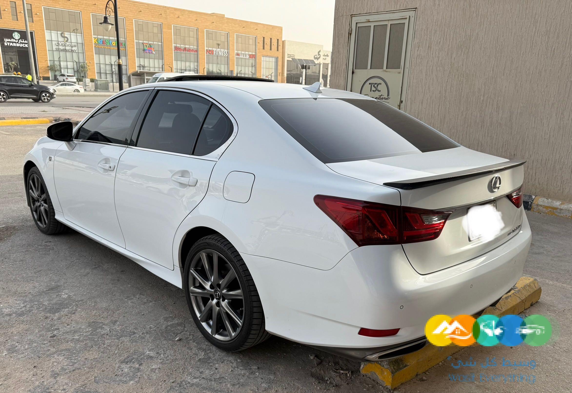 لكزس جي اس اف سبورت 2014 ممشى قليل