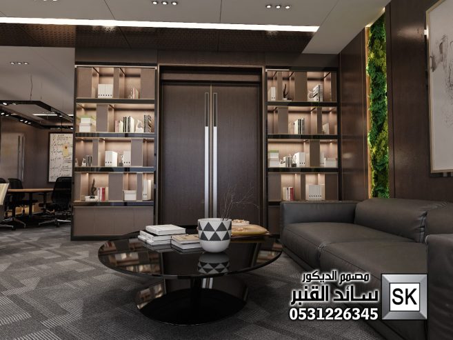 تصميم و تشطيب مكاتب محامات فخمة في الرياض