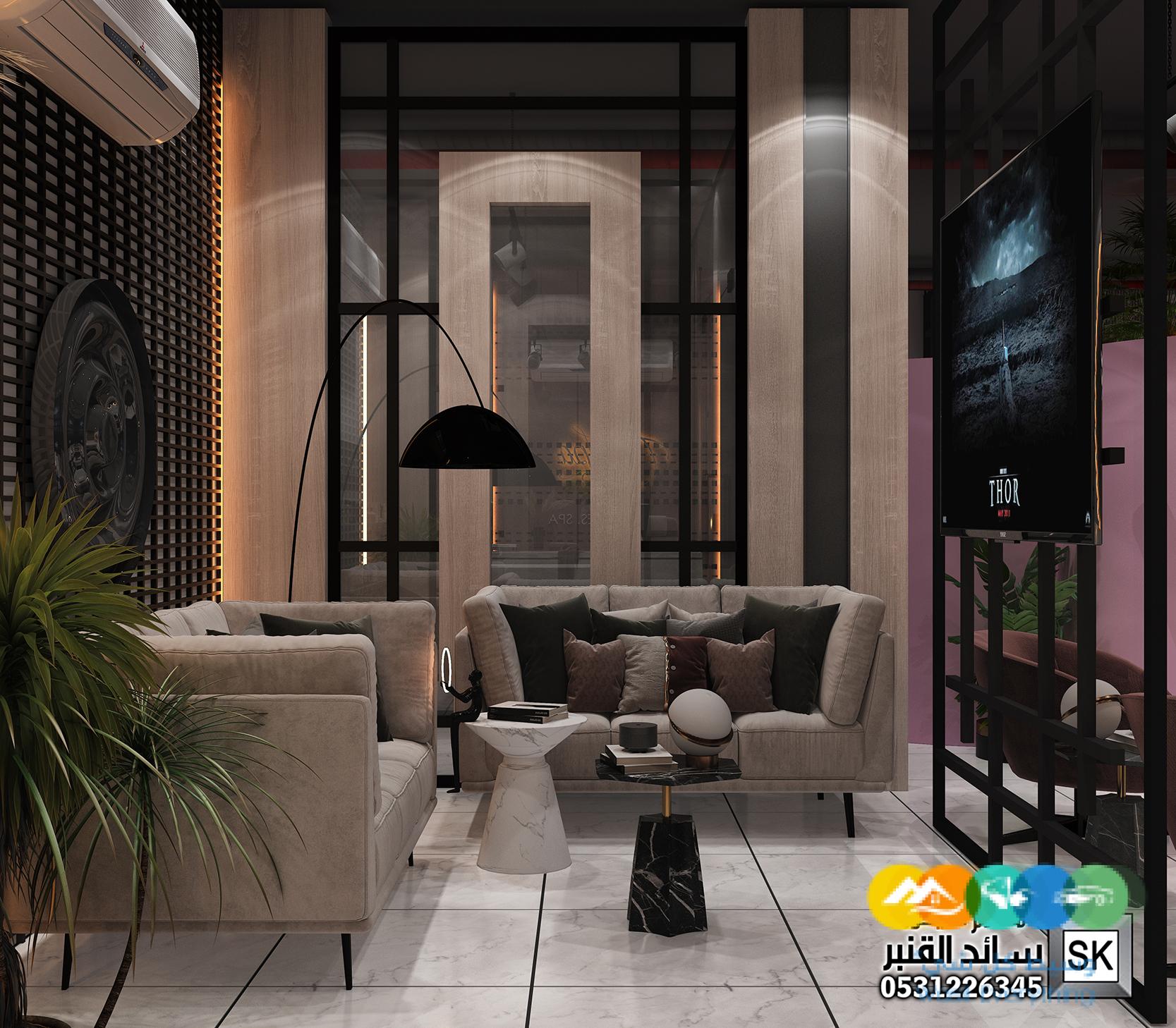 تصميم و تشطيب صالونات تجميل و سبا و حمام مغربي بالرياض