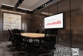تصميم و ترميم مكاتب و غرف إجتماعات للشركات و المؤسسات ف