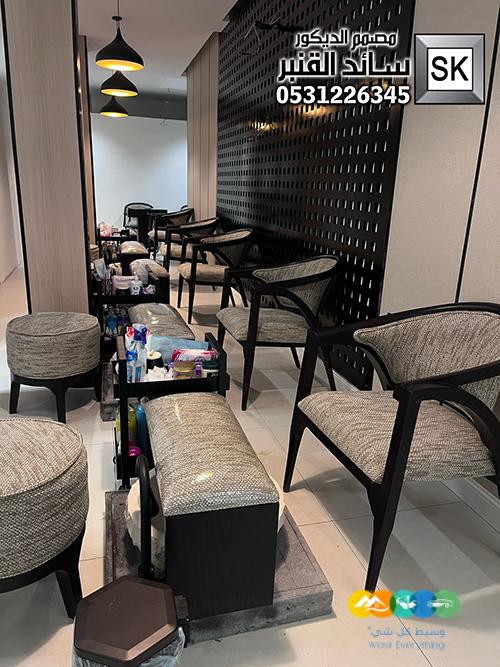 تشطيب صالون تجميل نسائي في الرياض