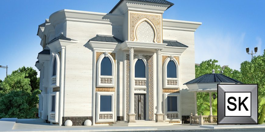 تشطيب واجهات خارجية شامل تصميم مجاني
