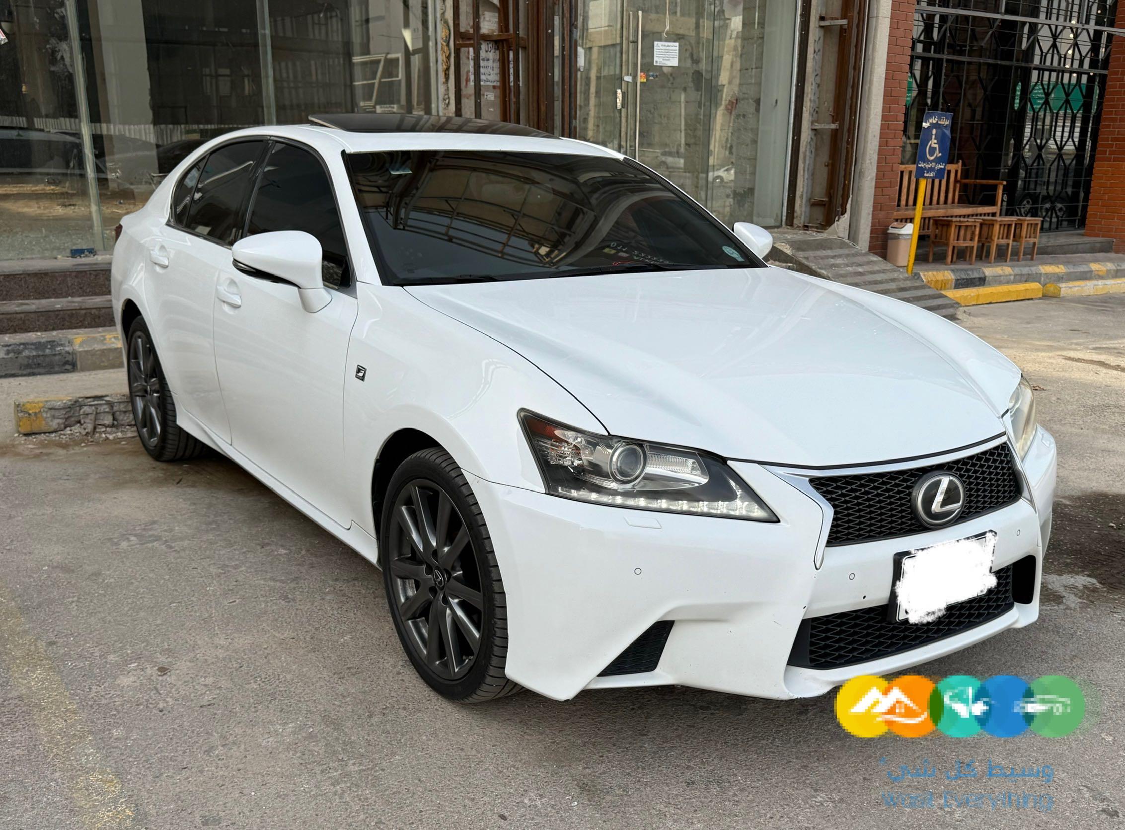 لكزس جي اس اف سبورت 2014 ممشى قليل