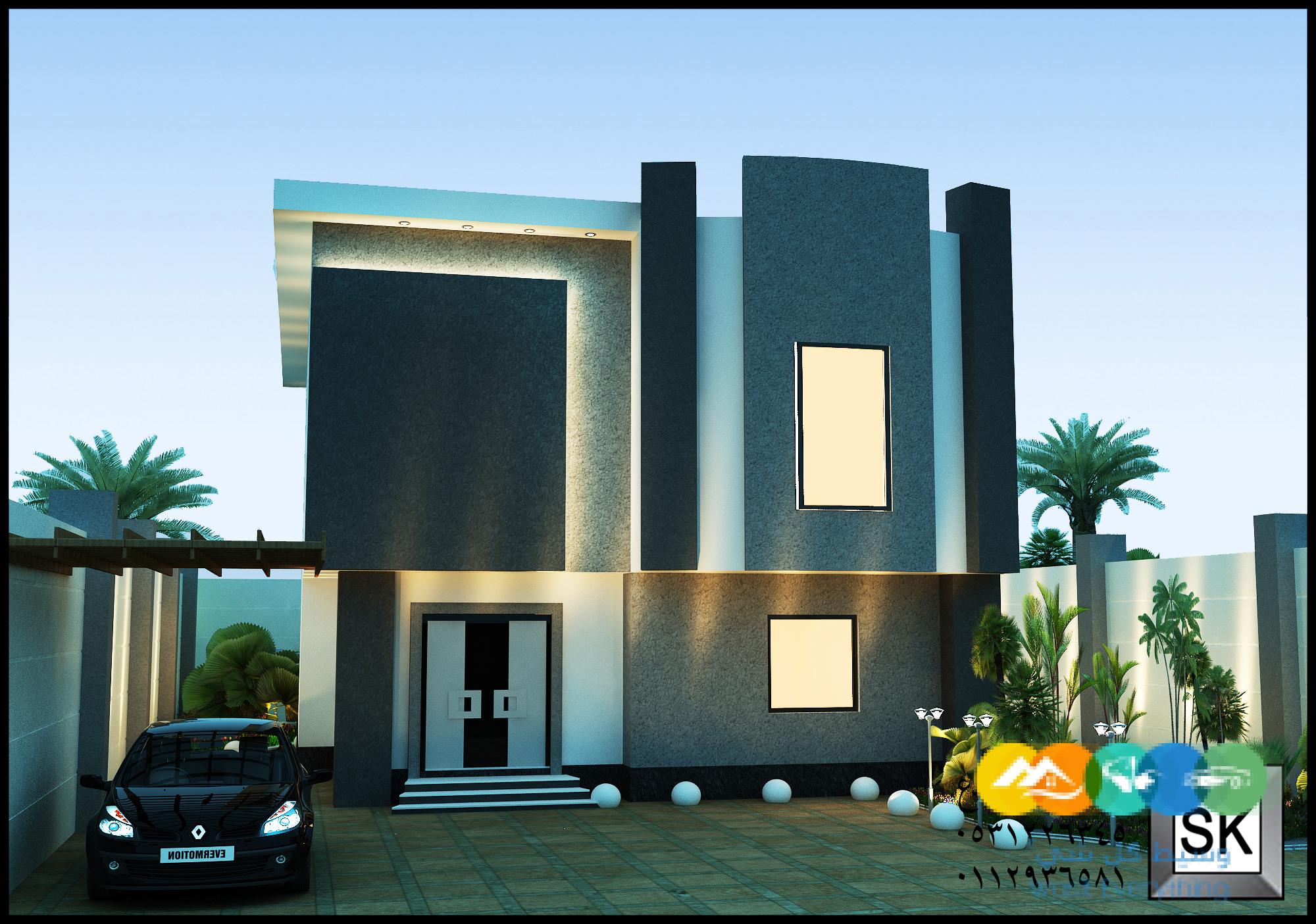 تشطيب و ترميم واجهات تاون هاوس و توين هاوس و دوبلكس