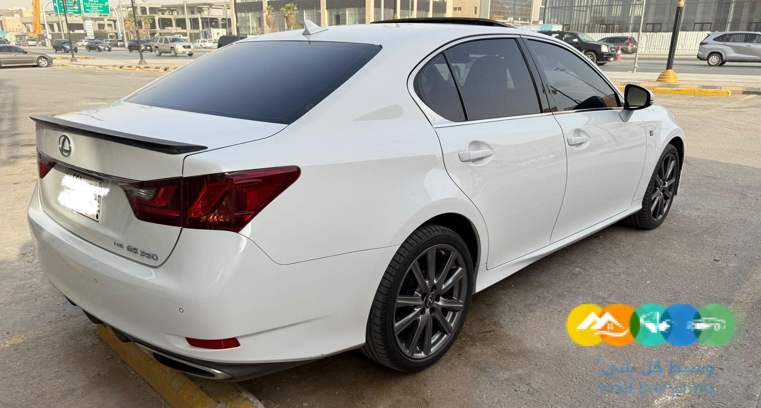 لكزس جي اس اف سبورت 2014 ممشى قليل