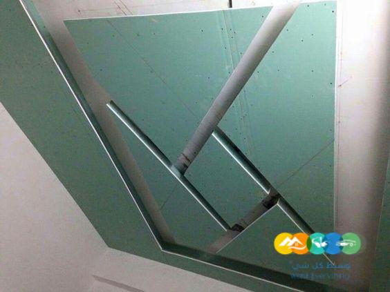 تشطيب جبس بورد مدى و حديد 6 ملم بإقل الأسعار في الرياض