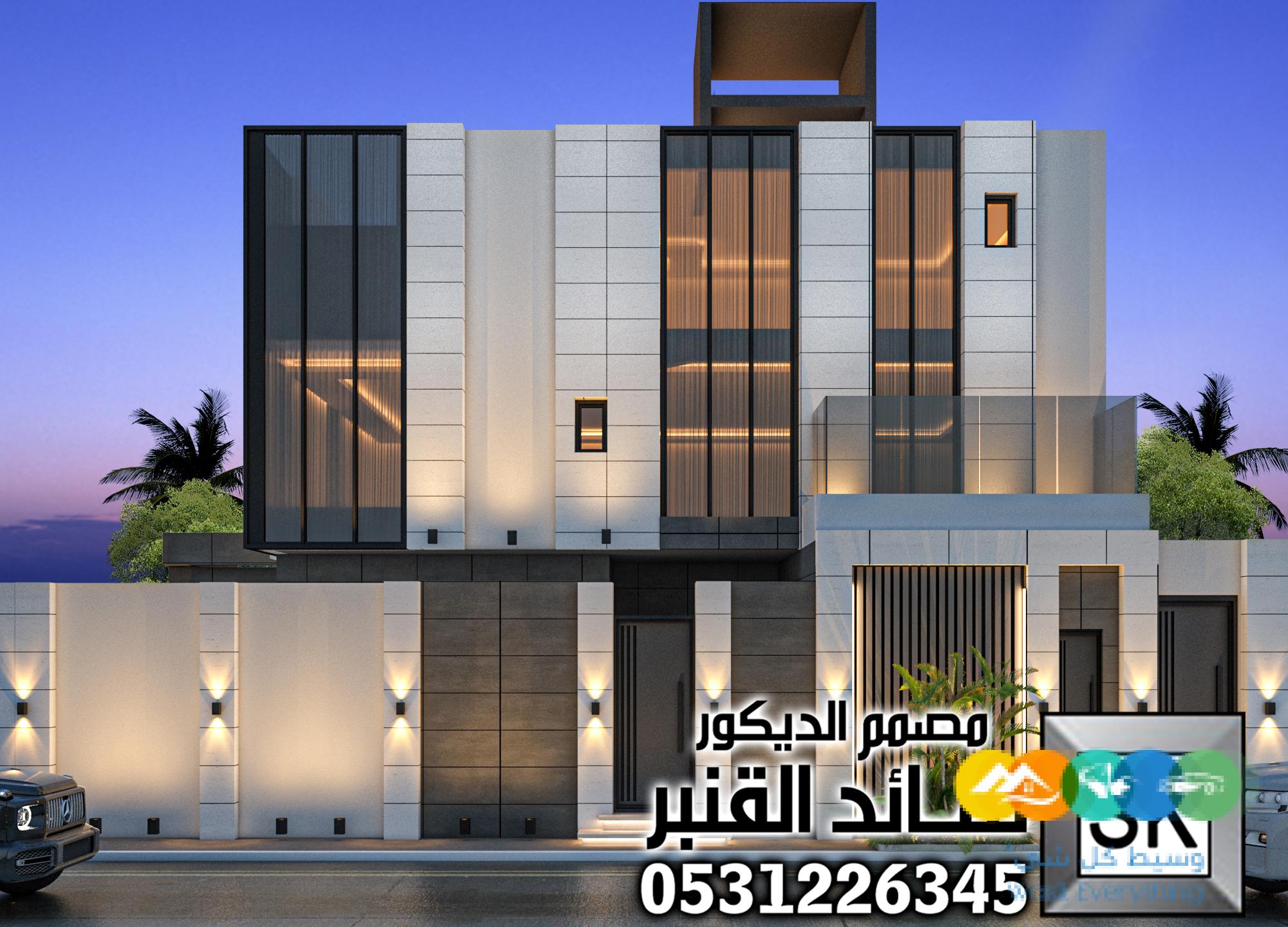 ترميم و تطوير واجهات مباني و عماير و فلل فخمة في الرياض