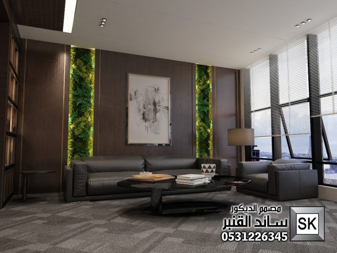 تصميم و تشطيب مكاتب محامات فخمة في الرياض