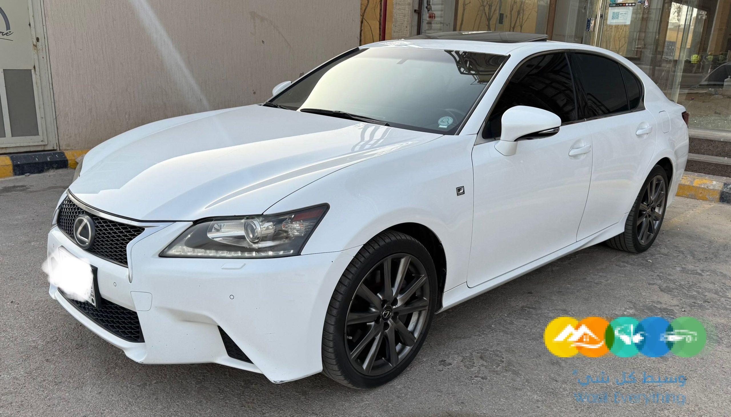 لكزس جي اس اف سبورت 2014 ممشى قليل