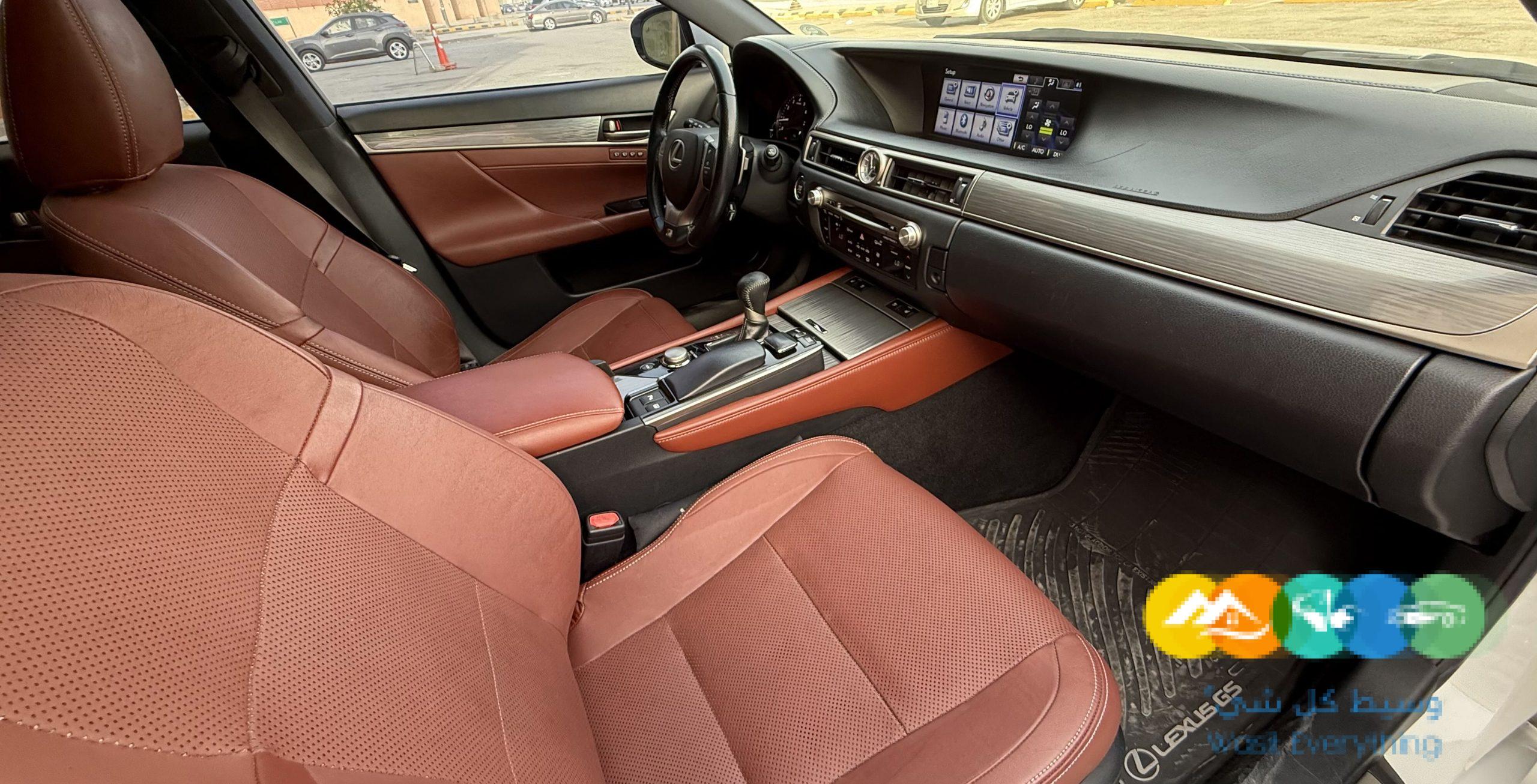 لكزس جي اس اف سبورت 2014 ممشى قليل