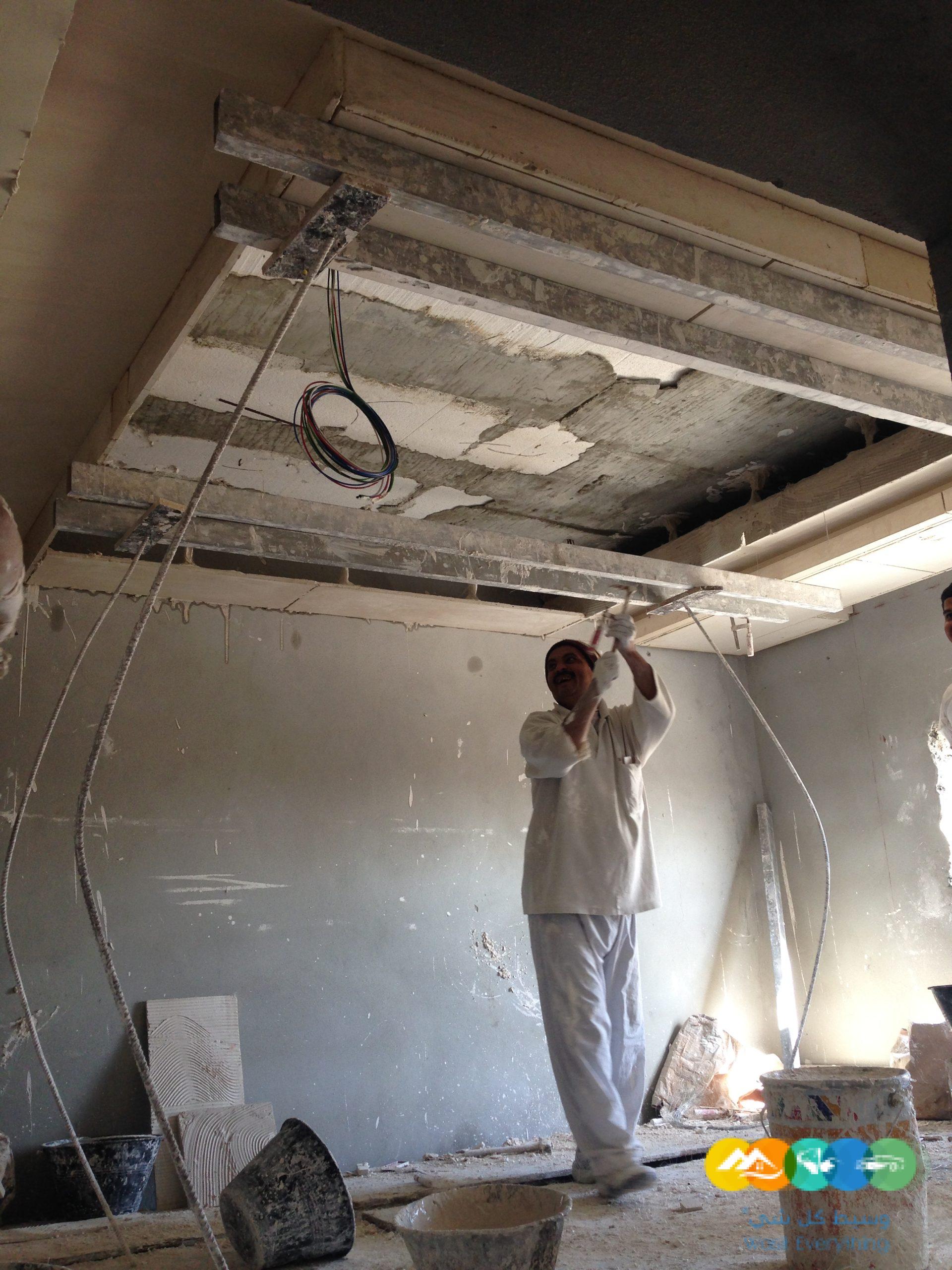 تشطيب جبس بورد و جبس عادي بإقل الأسعار في الرياض