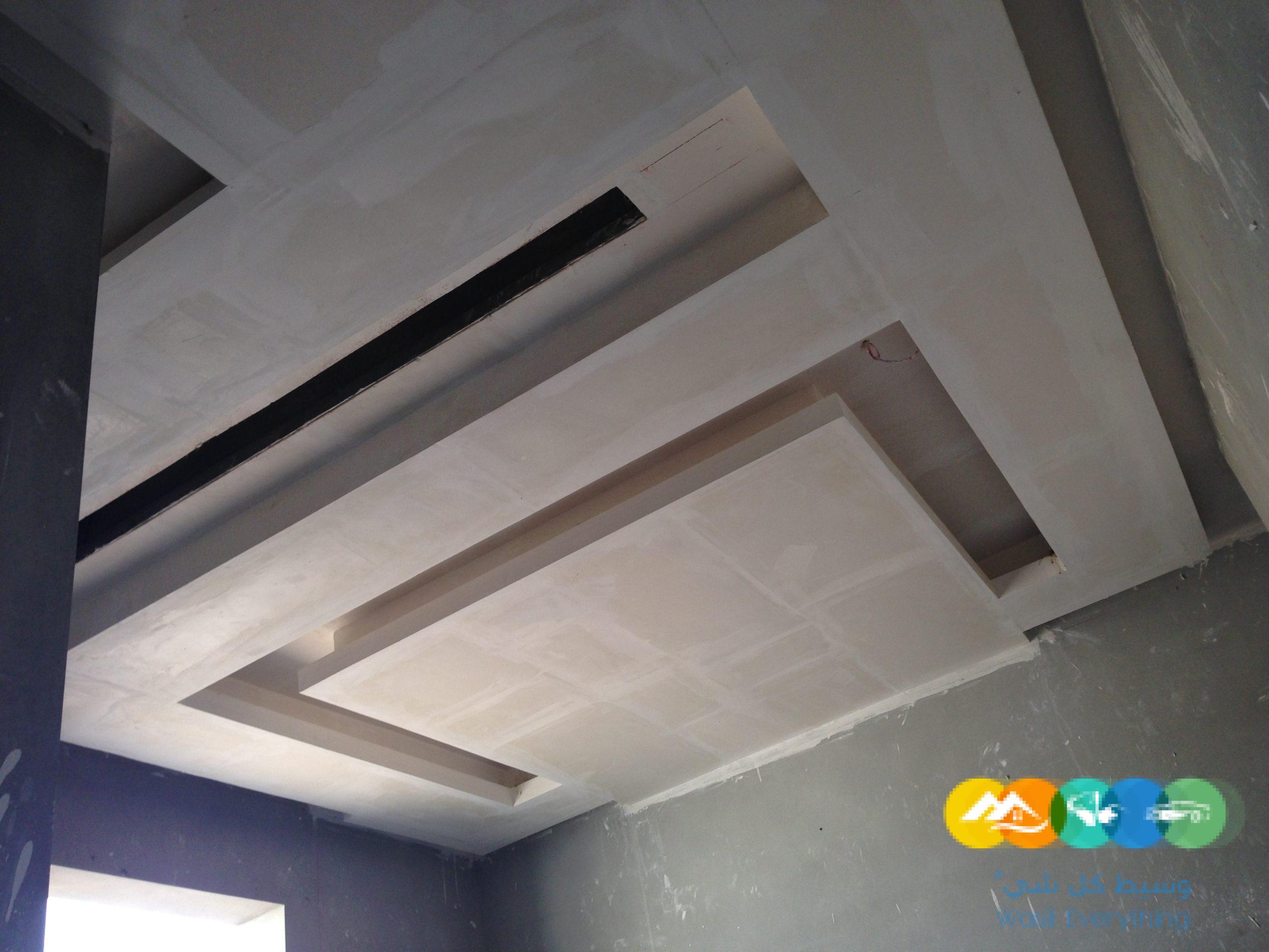 تشطيب جبس عادي بإقل الأسعار في الرياض