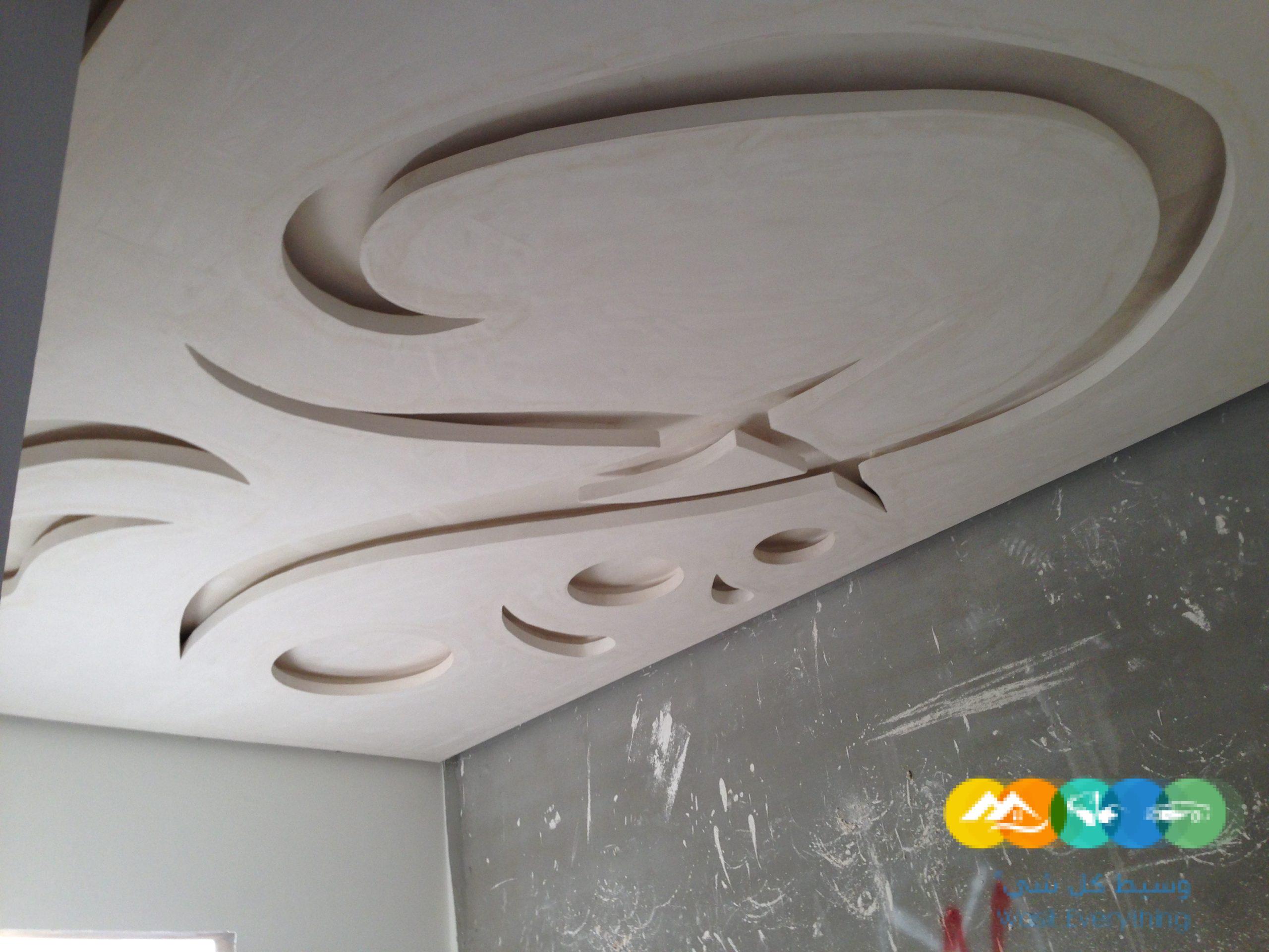 تشطيب جبس عادي بإقل الأسعار في الرياض