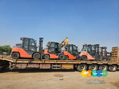 رافعه شوكيه للإيجار جميع انواعها واحجامها