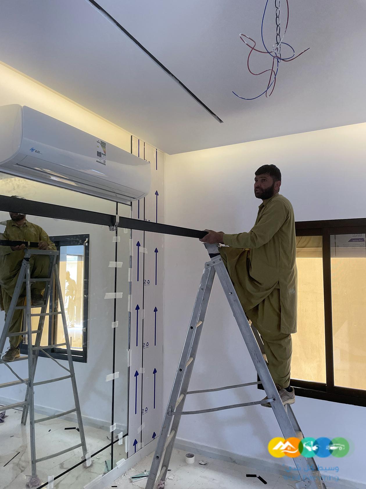 تشطيب و ترميم جبس بورد المدى الاخضر ب 50 ريال في الرياض