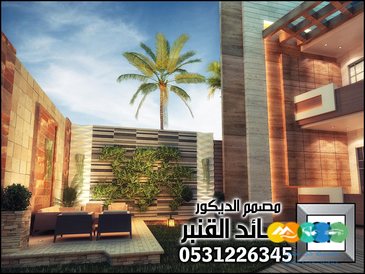 تصميم و تنفيذ واجهات قصور و فلل فخمة في الرياض