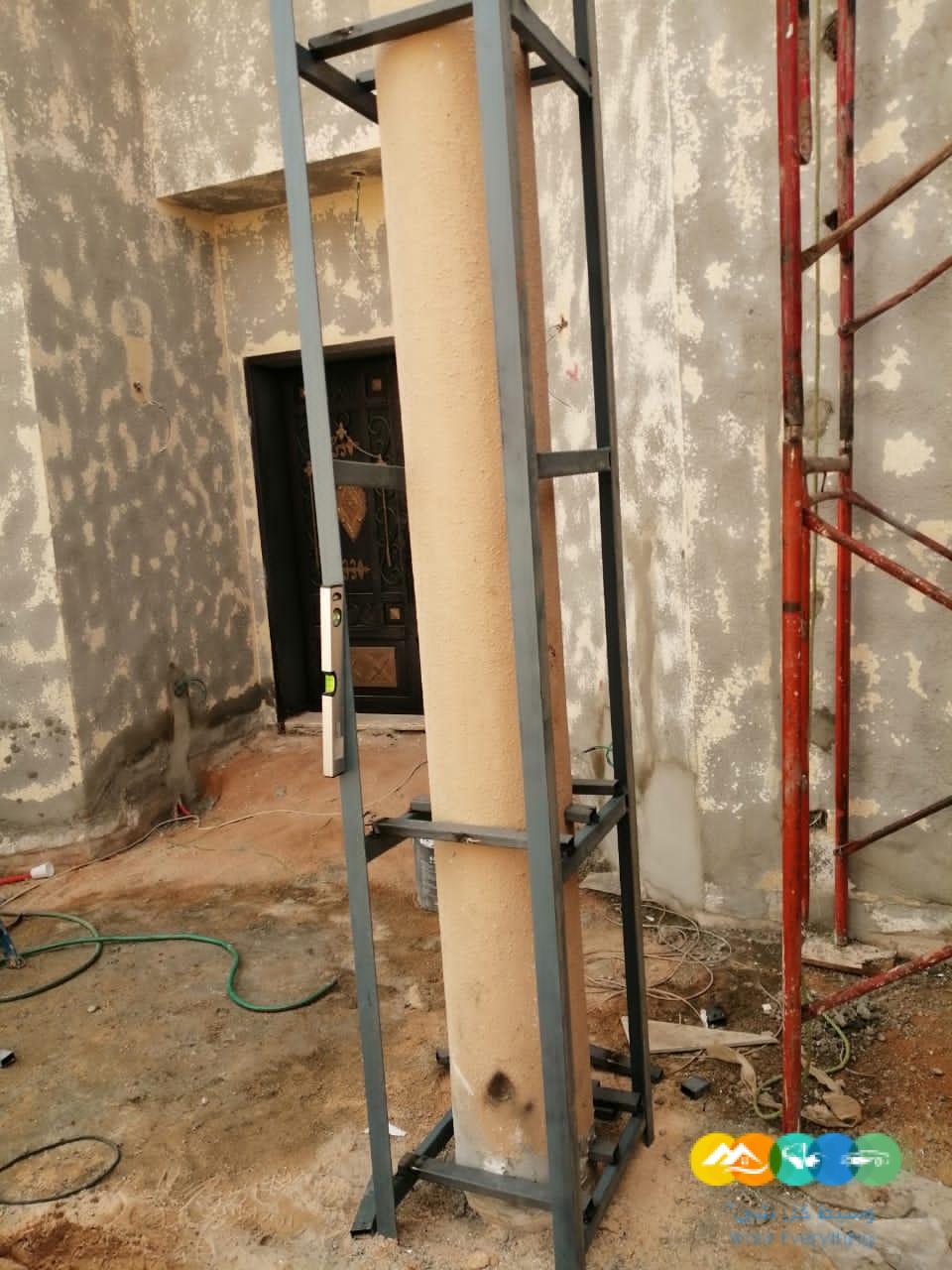 ترميم و تشطيب واجهات خارجية مع اشراف هندسي و تصميم مجان