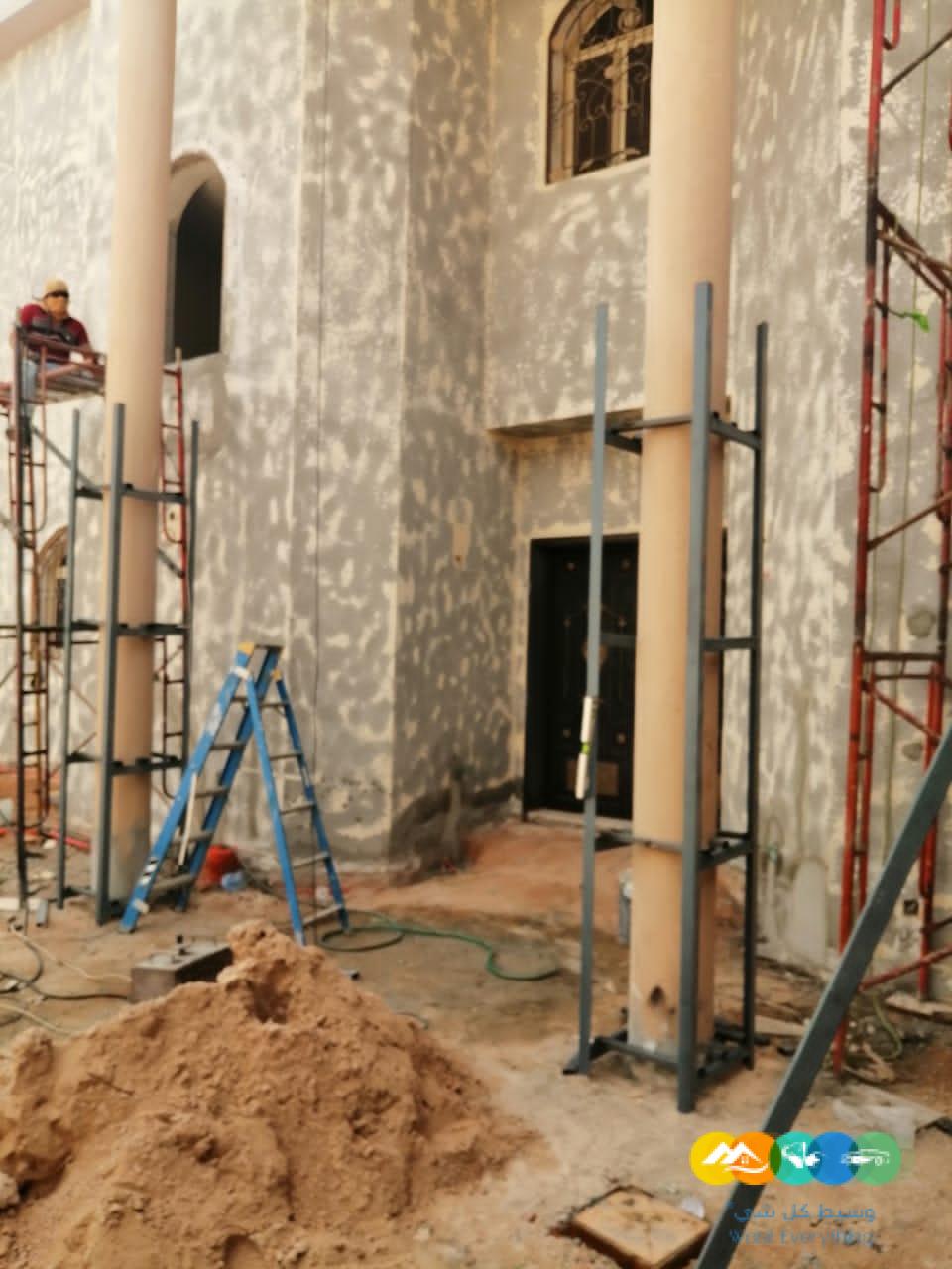 ترميم و تشطيب واجهات خارجية مع اشراف هندسي و تصميم مجان