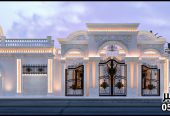 تصميم واجهات قصور فخمة في الرياض