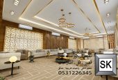 تصميم و تنفيذ مجالس رجال فخمة في الرياض
