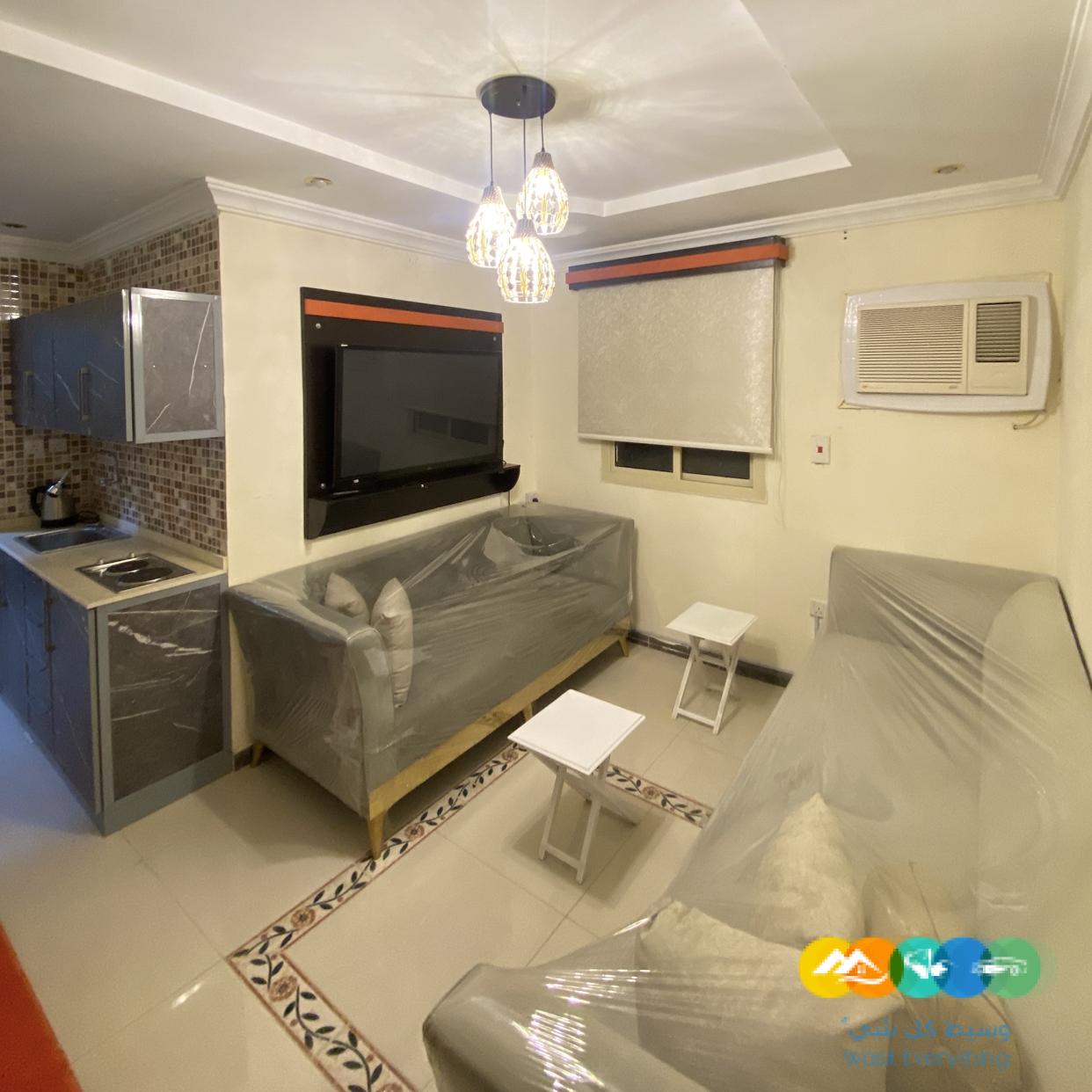 شقة غرفة وصالة للإيجارالشهري