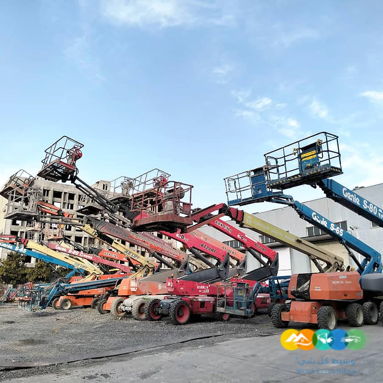 سيزرلفت مان لفت رافعات شوكيه كرينات جيسيبي عرجاءللايجار