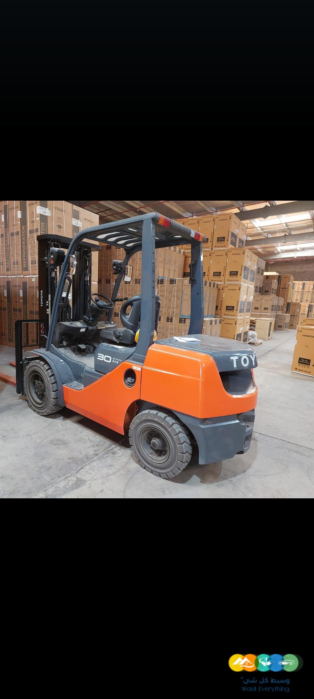 رافعه شوكيه للإيجار جميع أنواعها