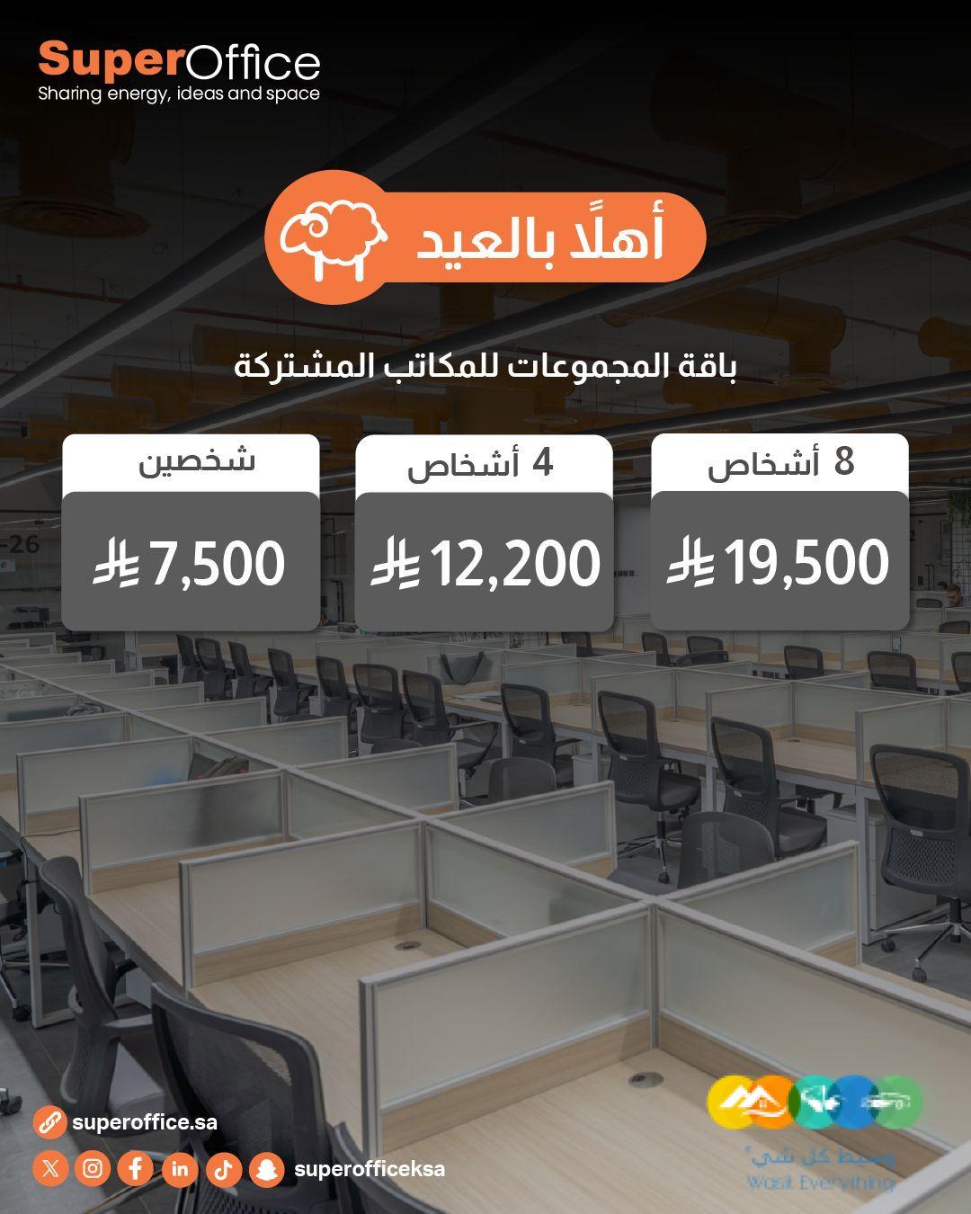 مكاتب للإيجار في السويدي