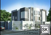 تصميم و تنفيذ واجهات فلل و قصور في الرياض
