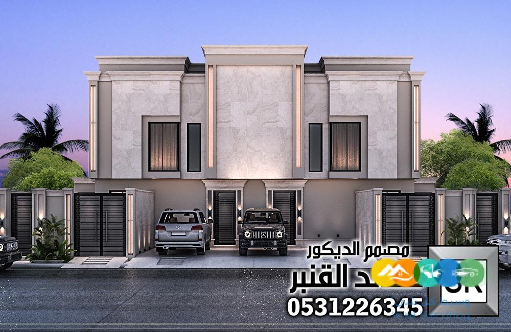 تصميم و تنفيذ و ترميم واجهات خارجية في الرياض