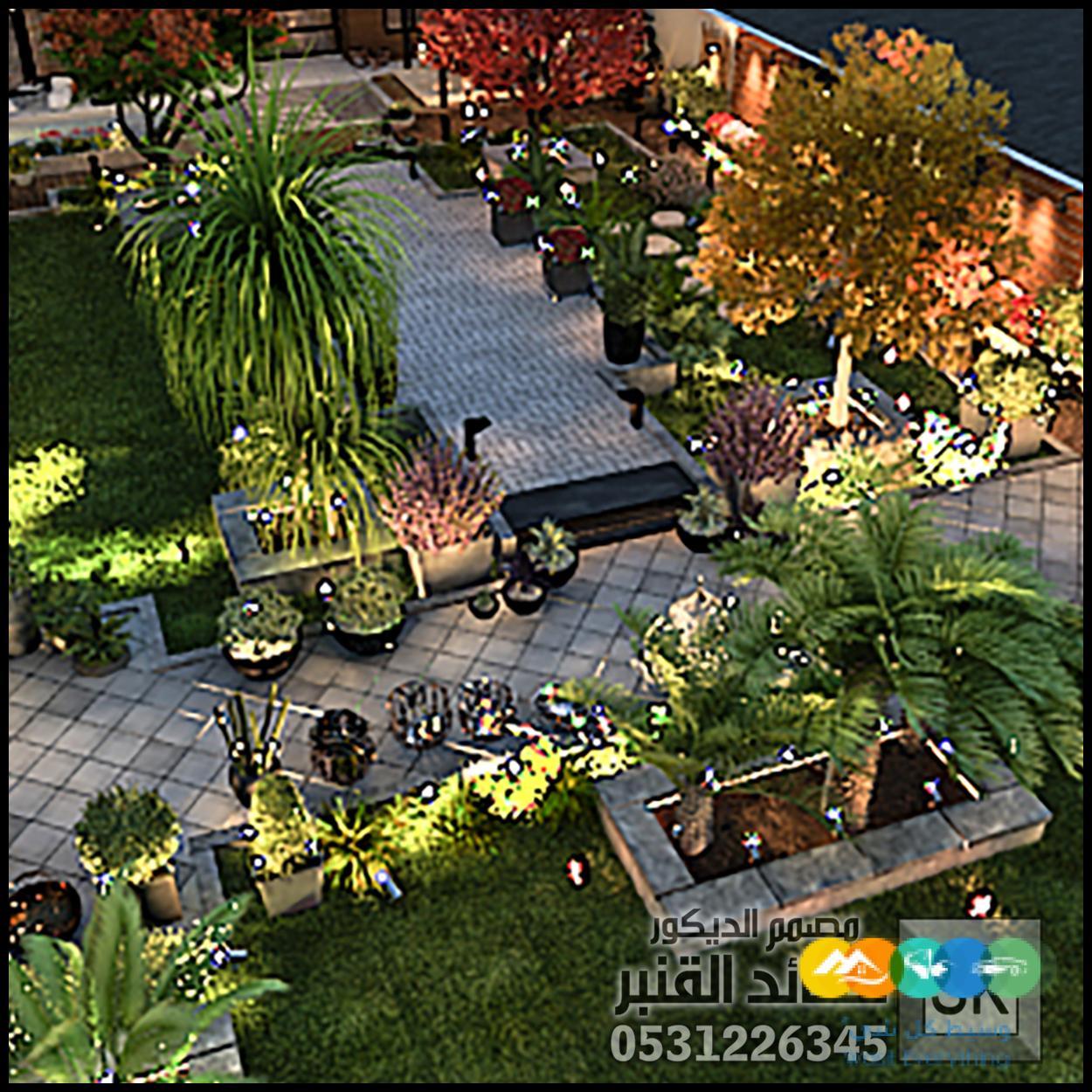 لاندسكيب مزارع و شاليهات في الرياض