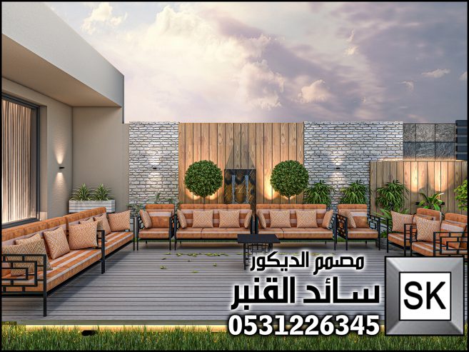 لاندسكيب شاليهات فخمة في الرياض