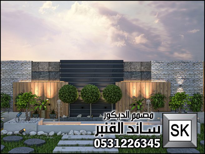 لاندسكيب شاليهات فخمة في الرياض